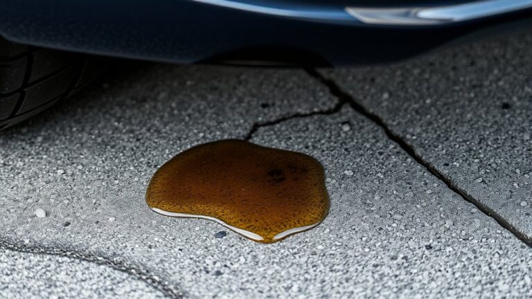 car oil leak guide