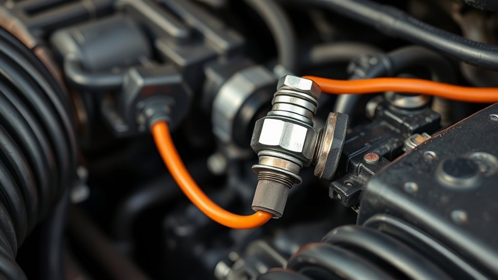faulty sensor causes rough idle