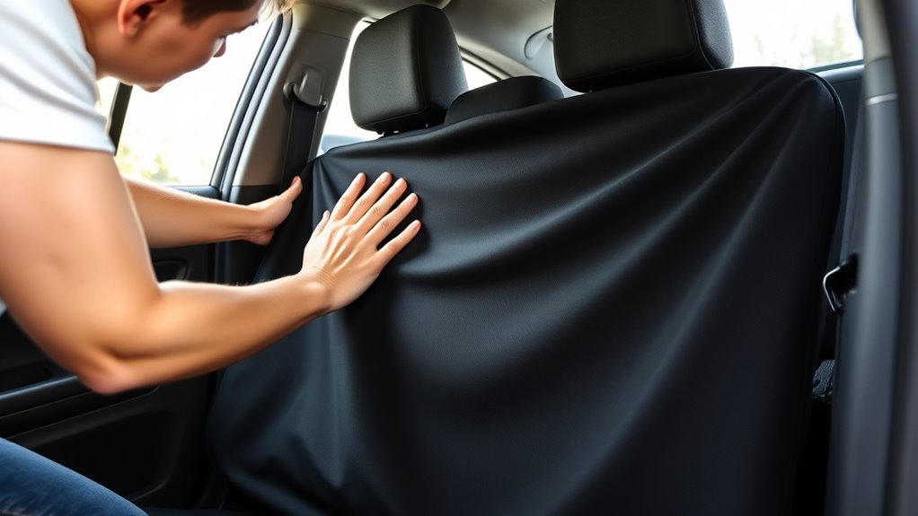 installing car seat covers