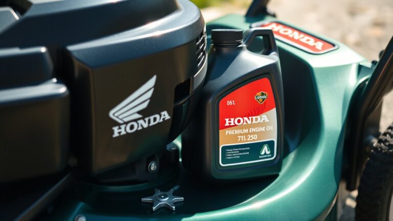 optimal oil choices honda mowers