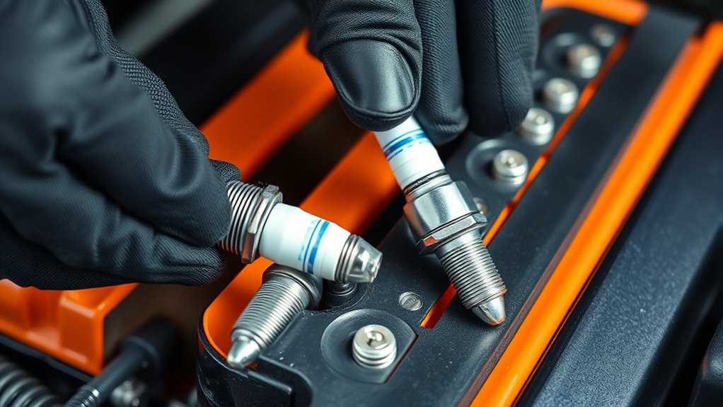replace spark plugs easily