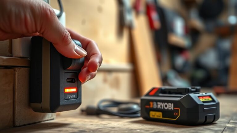 resetting ryobi battery charger