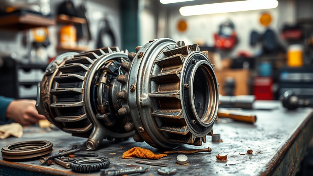 torque converter failure indicators
