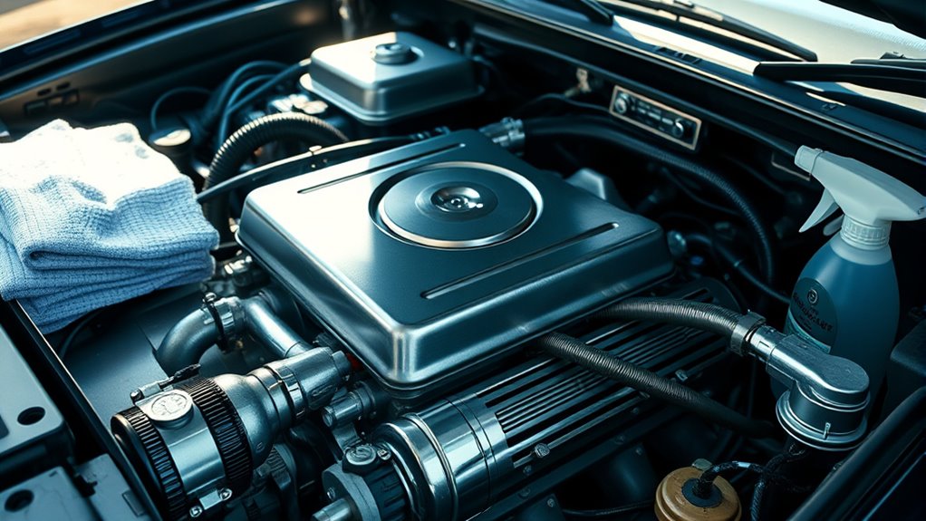 waterless engine bay cleaning